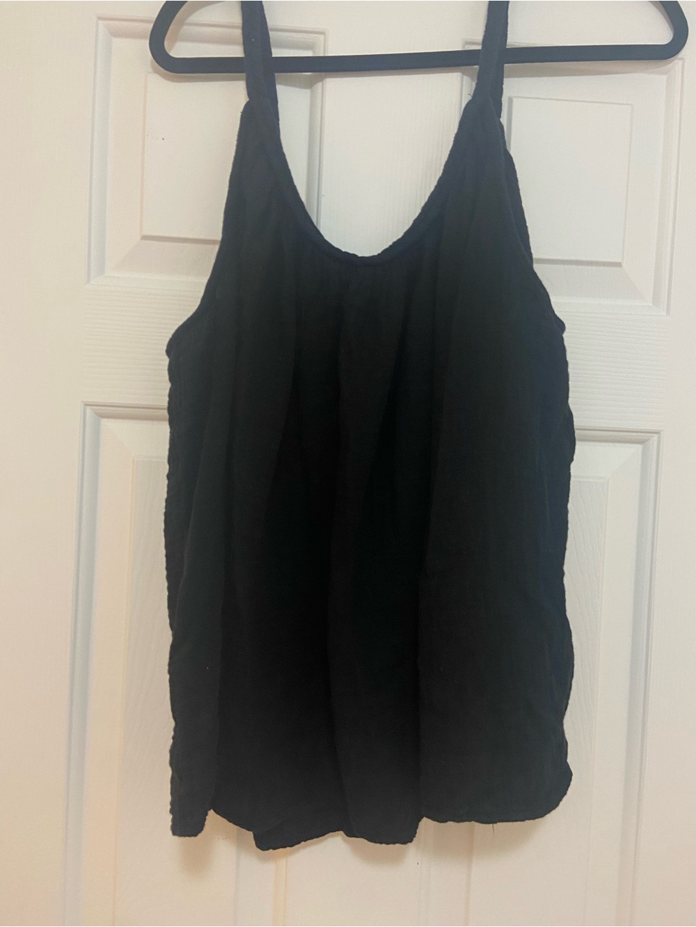 Old Navy Black Women's XXL Sleeveless Braided Tank Top